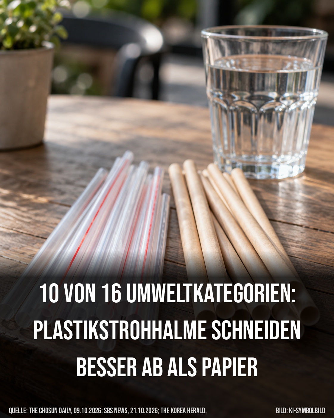 10 von 16 umweltkategorien plastikstrohhalme schneiden
