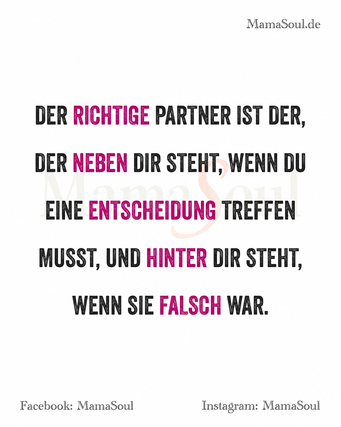 der perfekte partner in entscheidungen