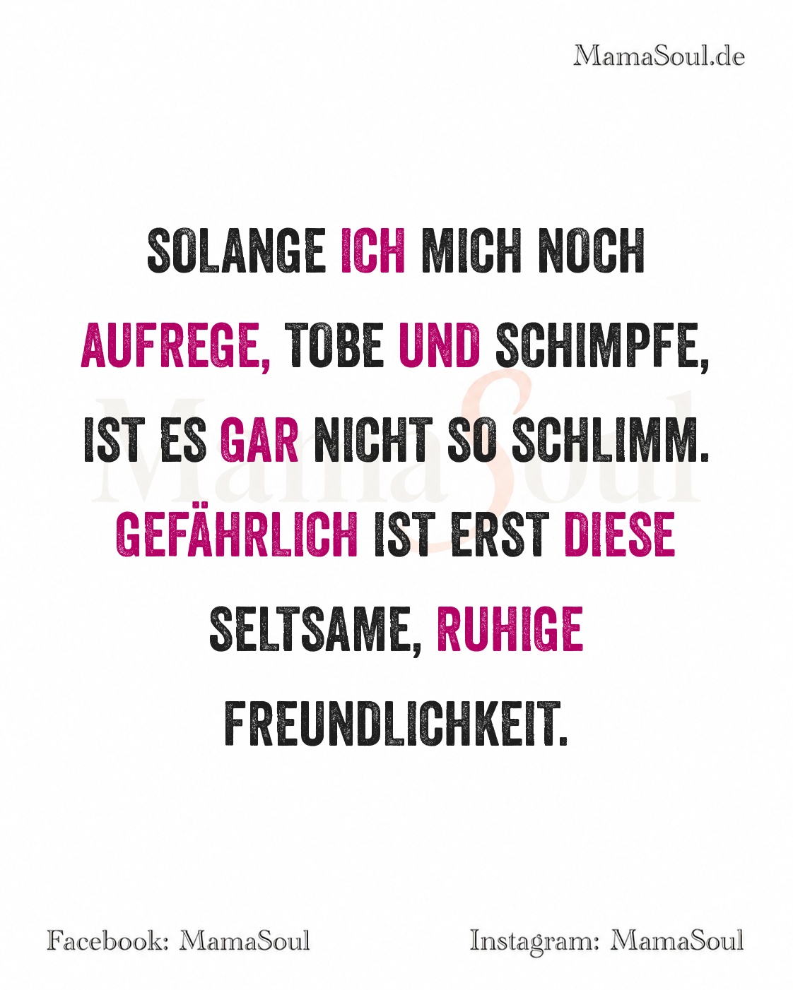 die gefahr der ruhigen freundlichkeit