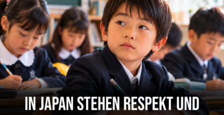 in japan stehen respekt und anstand auf dem stundenplan