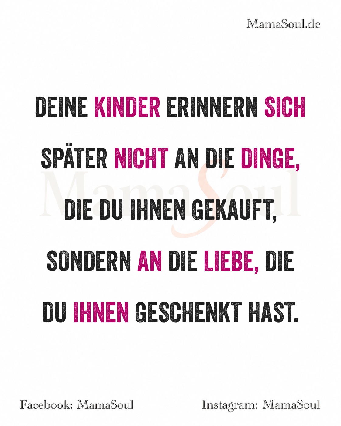 kinder erinnern sich an liebe