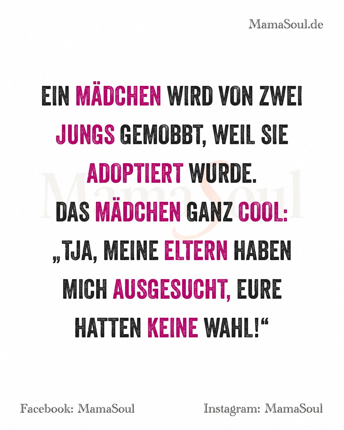 schlagfertige antwort auf mobbing