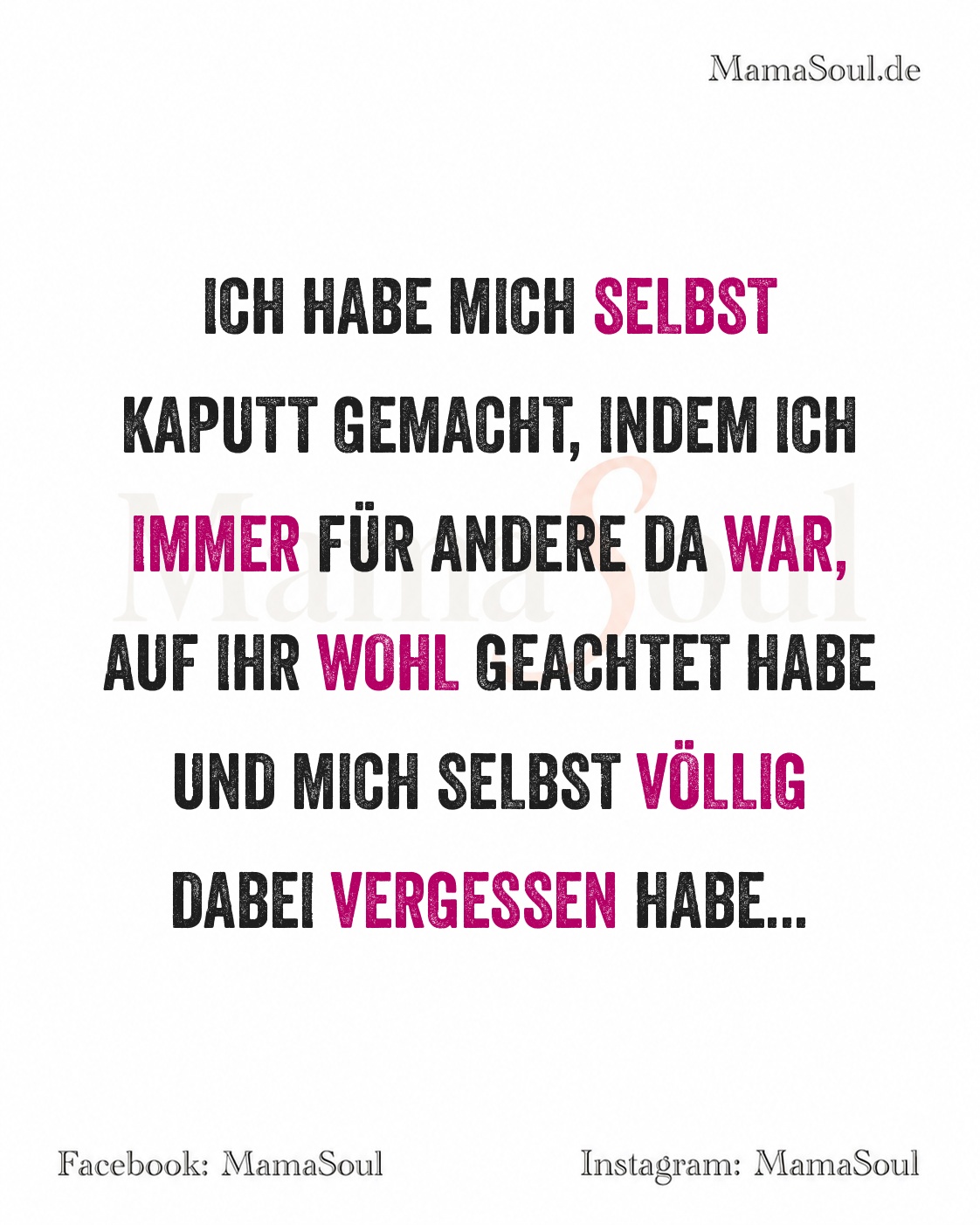 selbstfuersorge nicht vergessen